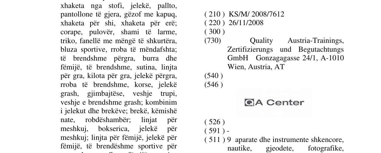 Zëri i markës QA Center në buletin