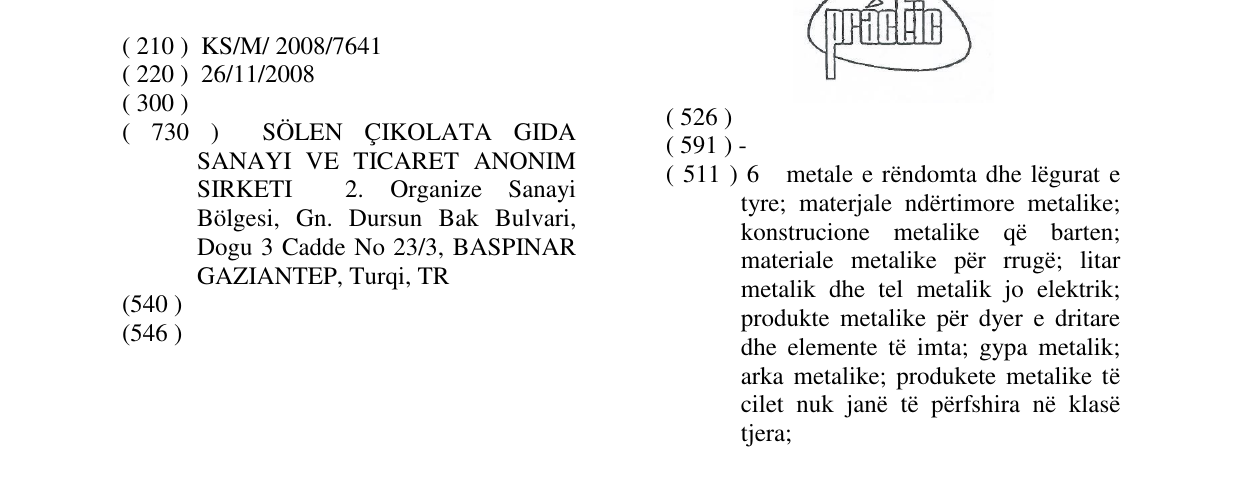 Zëri i markës SÖLEN në buletin