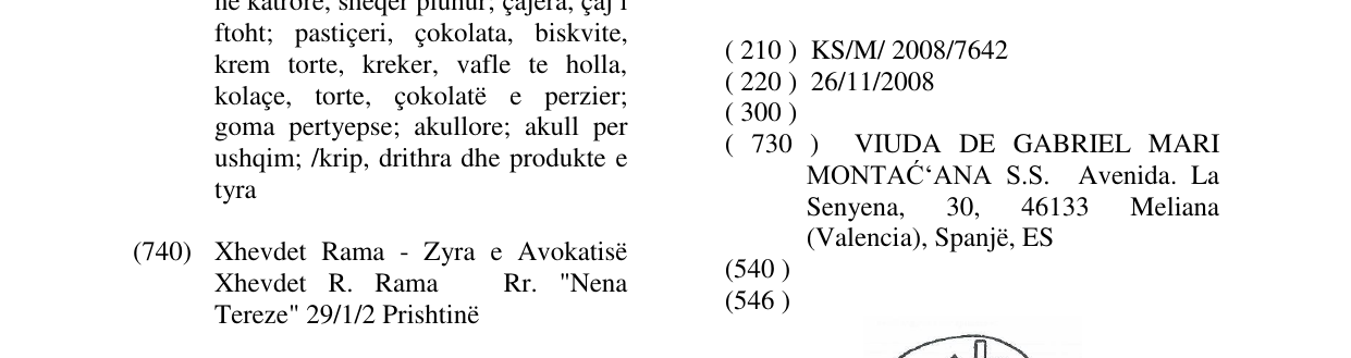 Zëri i markës PRÁCTIC në buletin