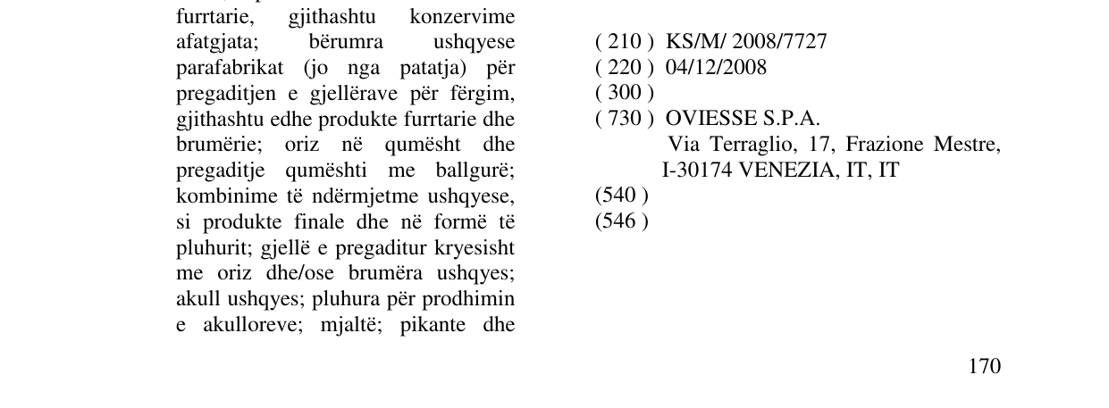 Zëri i markës Markë figurative në buletin