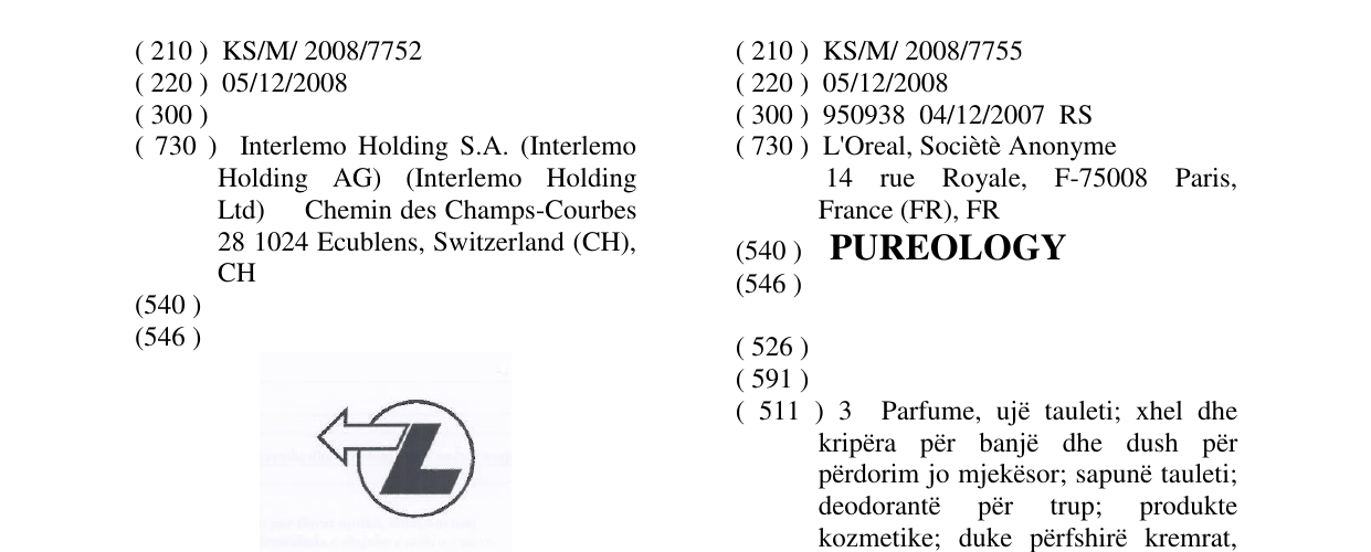 Zëri i markës PUREOLOGY në buletin