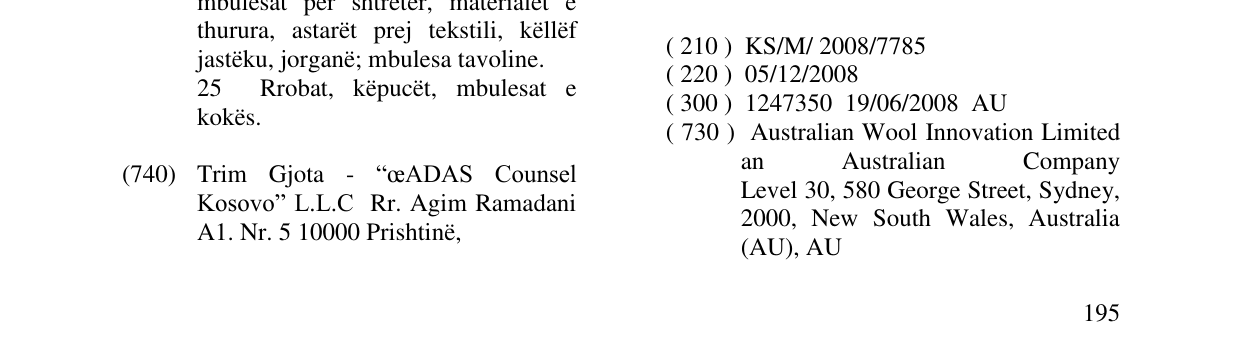 Zëri i markës AWI në buletin