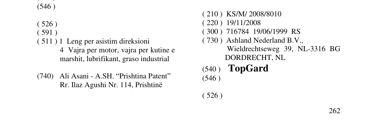 Zëri i markës TopGard në buletin