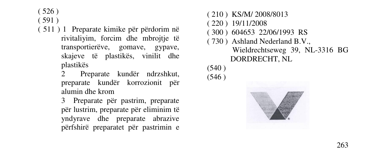 Zëri i markës Markë figurative në buletin
