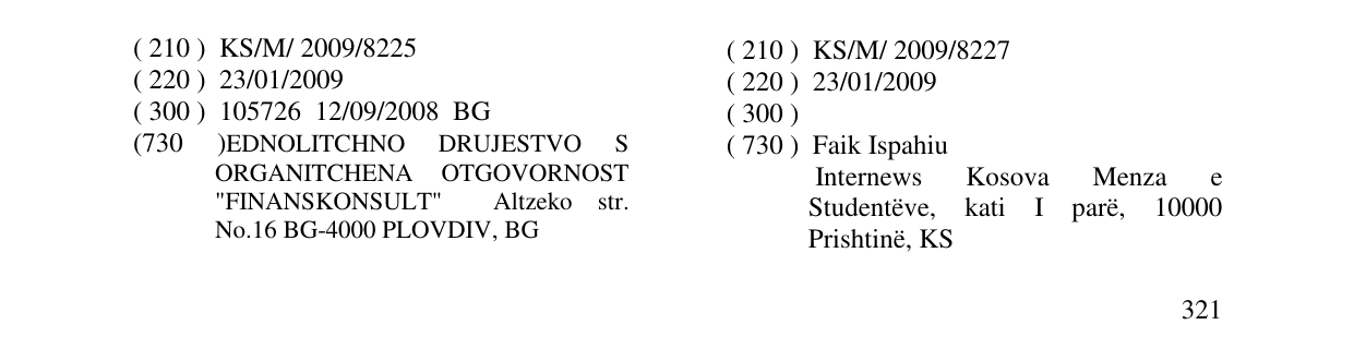 Zëri i markës INTERNEWS KOSOVA në buletin