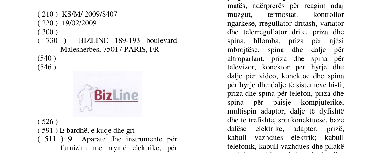 Zëri i markës BizLine në buletin