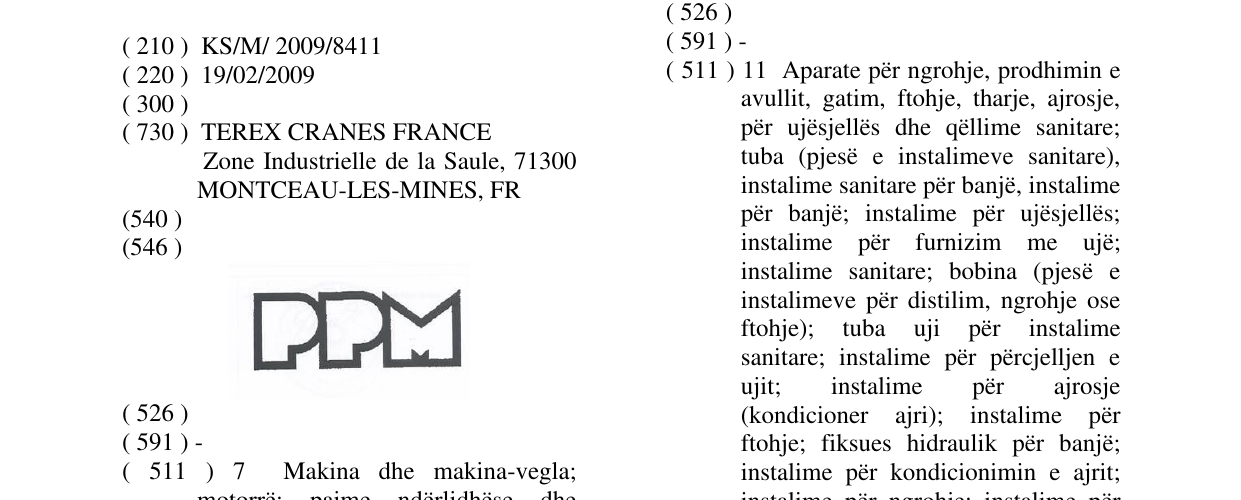 Zëri i markës PPM në buletin