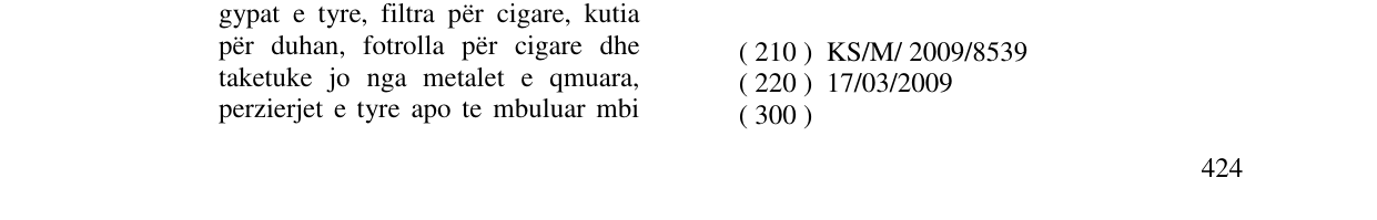 Zëri i markës DSV në buletin