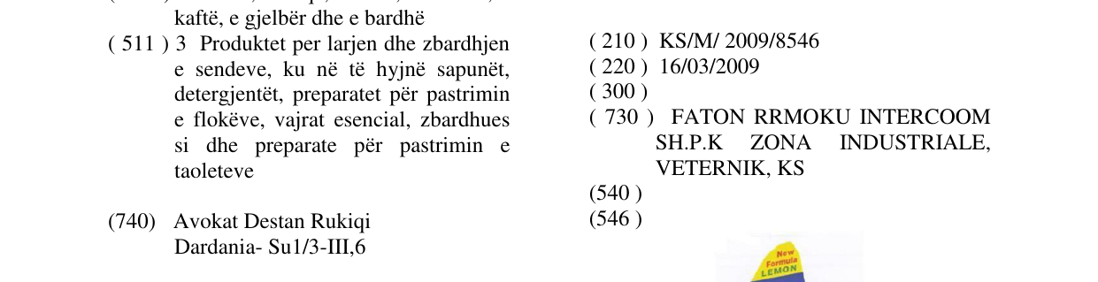 Zëri i markës Bingo në buletin