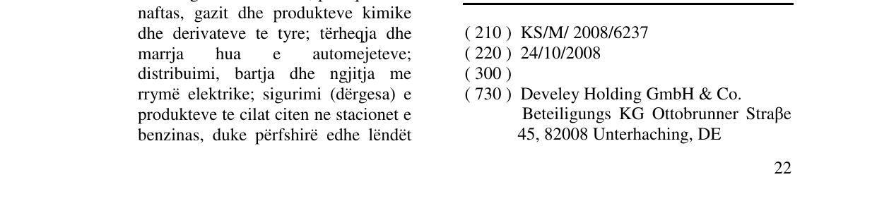 Zëri i markës MAUTNER MARKHOF në buletin