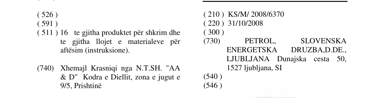 Zëri i markës TIP TOP në buletin