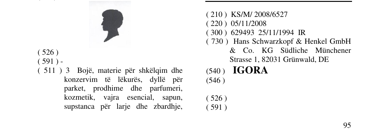 Zëri i markës IGORA në buletin
