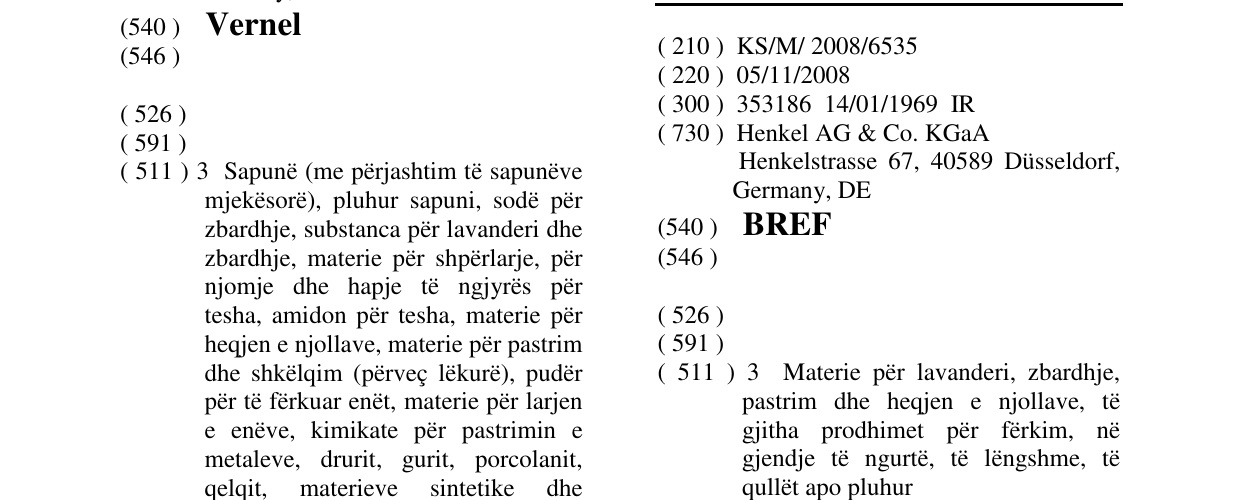Zëri i markës BREF në buletin