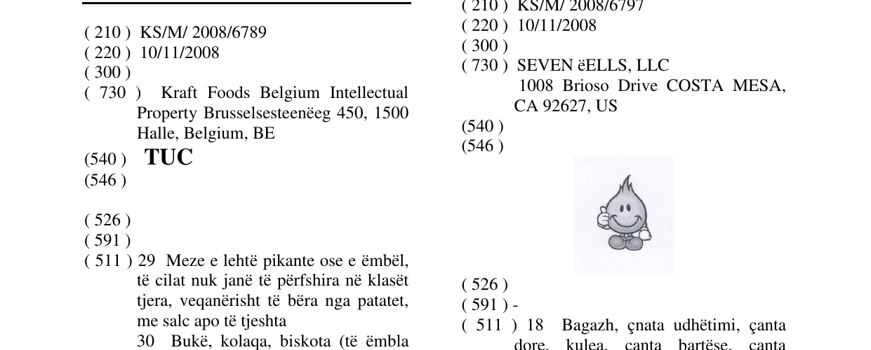 Zëri i markës TUC në buletin