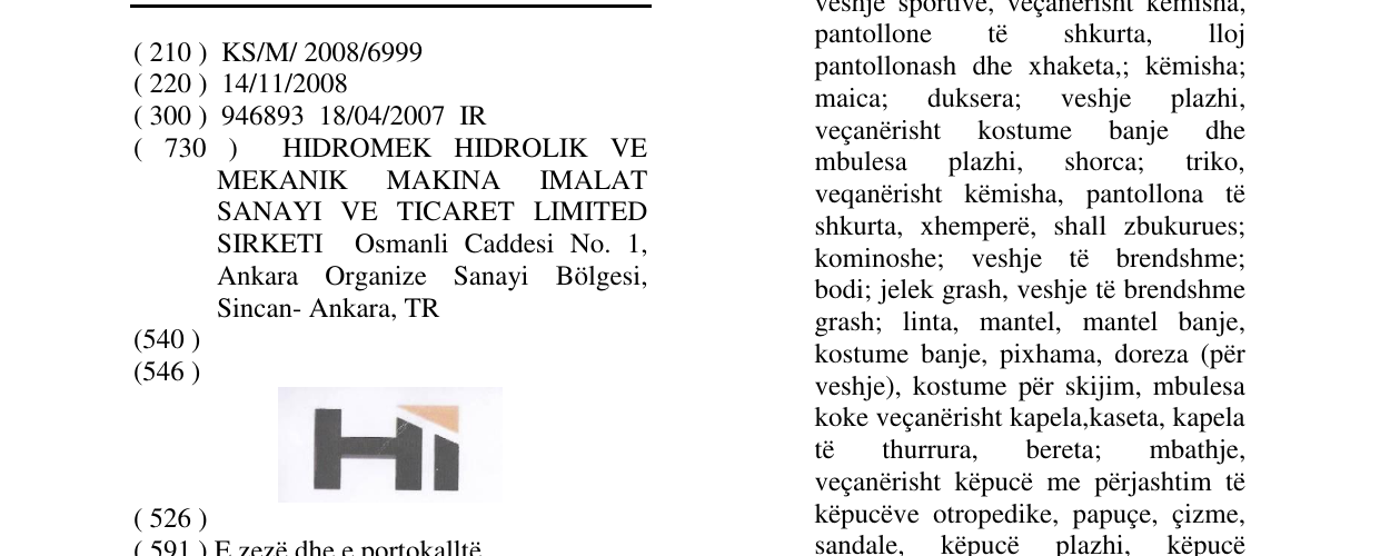Zëri i markës HI në buletin