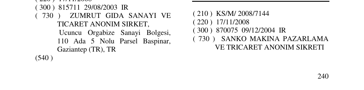 Zëri i markës SANWOO në buletin