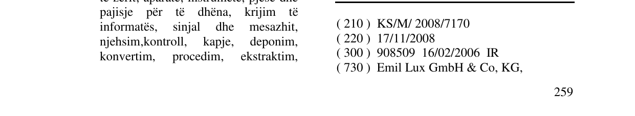Zëri i markës ELLIX në buletin