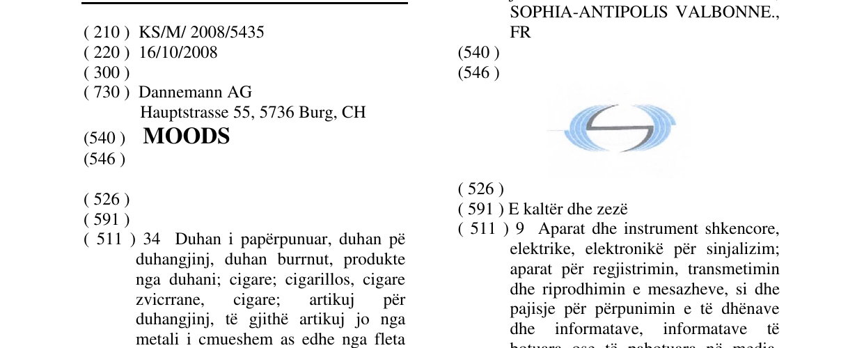 Zëri i markës MOODS në buletin