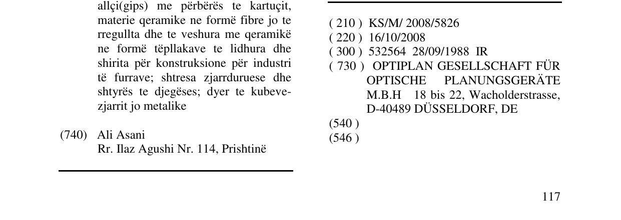 Zëri i markës WIR PFLEGEN MIT në buletin