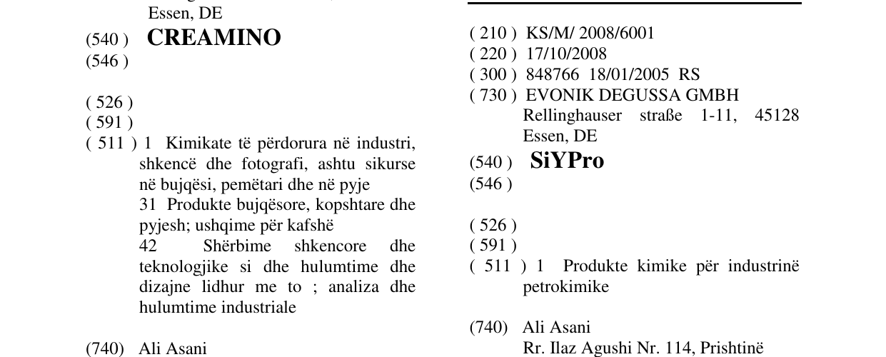 Zëri i markës SiYPro në buletin