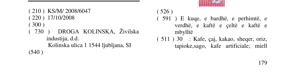 Zëri i markës PRIMA në buletin