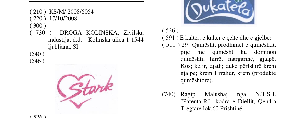 Zëri i markës STARK në buletin