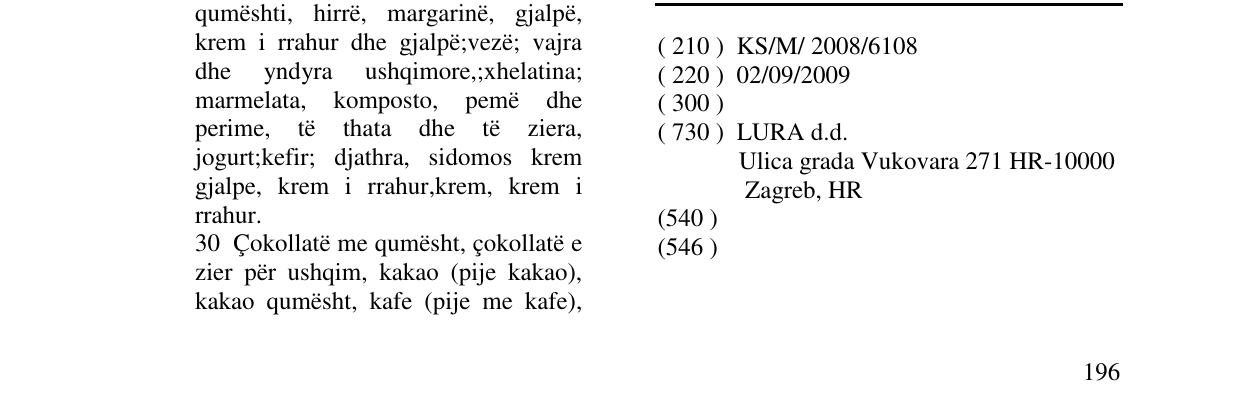 Zëri i markës OPTI COMPLEX në buletin