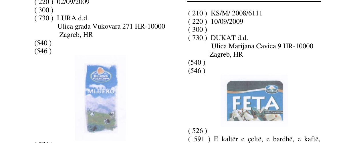 Zëri i markës FETA në buletin
