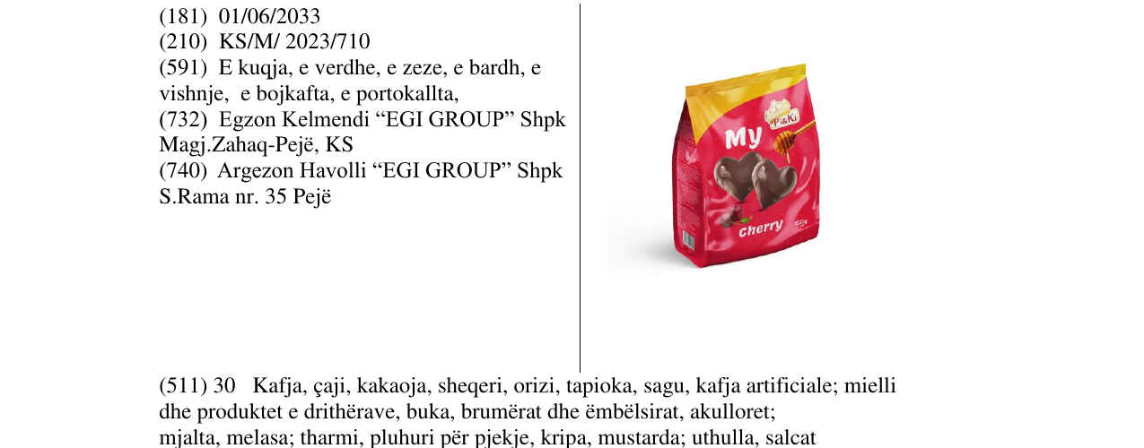 Zëri i markës MY në buletin