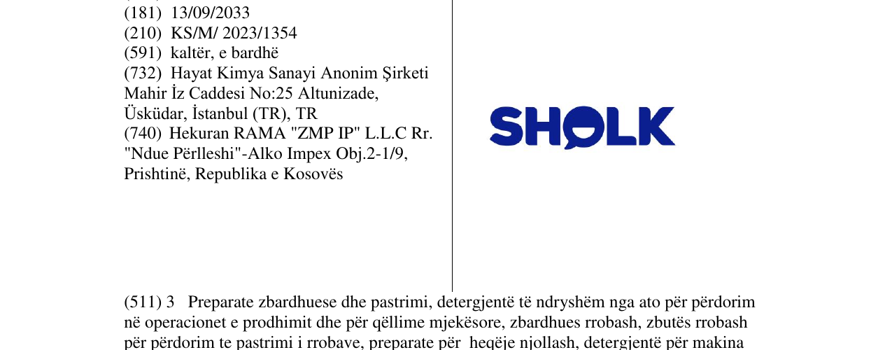 Zëri i markës SHOLK në buletin