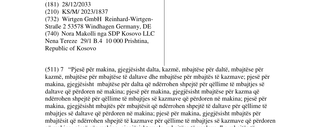 Zëri i markës HT11 në buletin