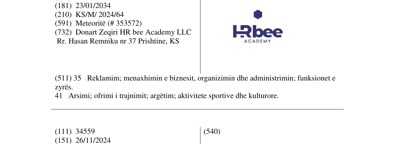 Zëri i markës HR bee ACADEMY në buletin