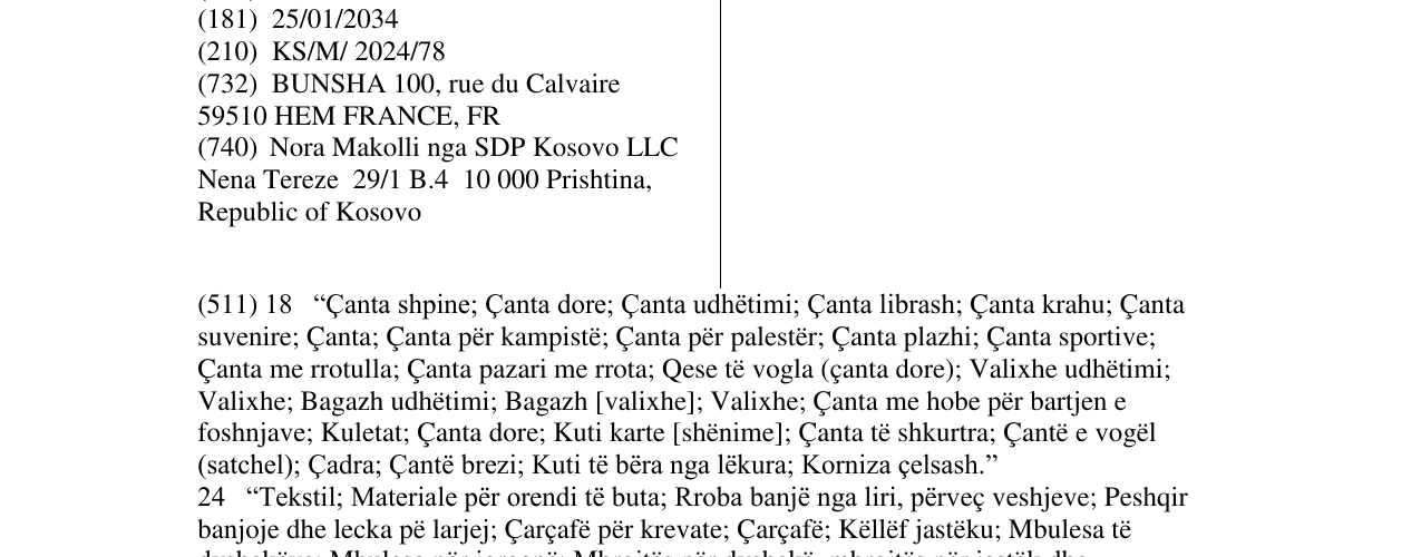 Zëri i markës KIABI në buletin