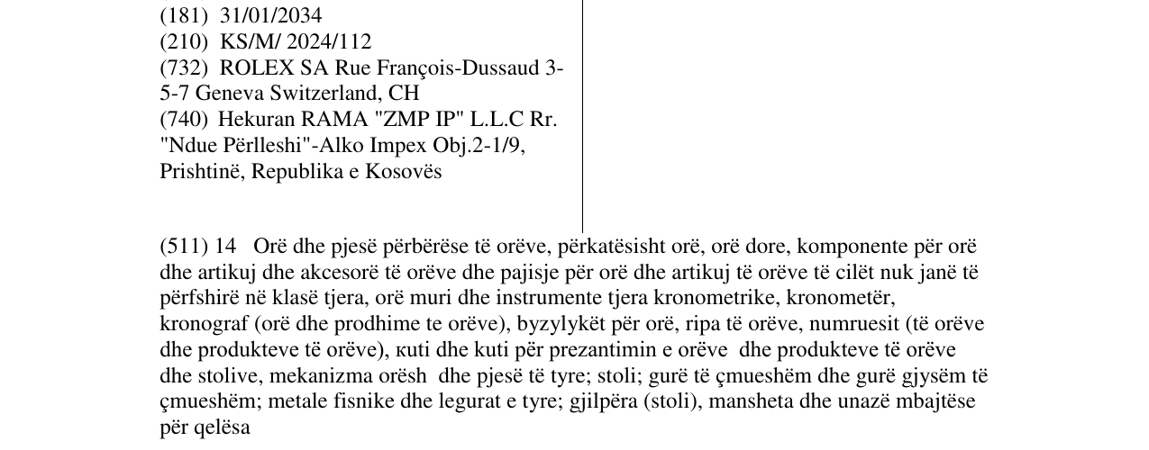 Zëri i markës TWINLOCK në buletin