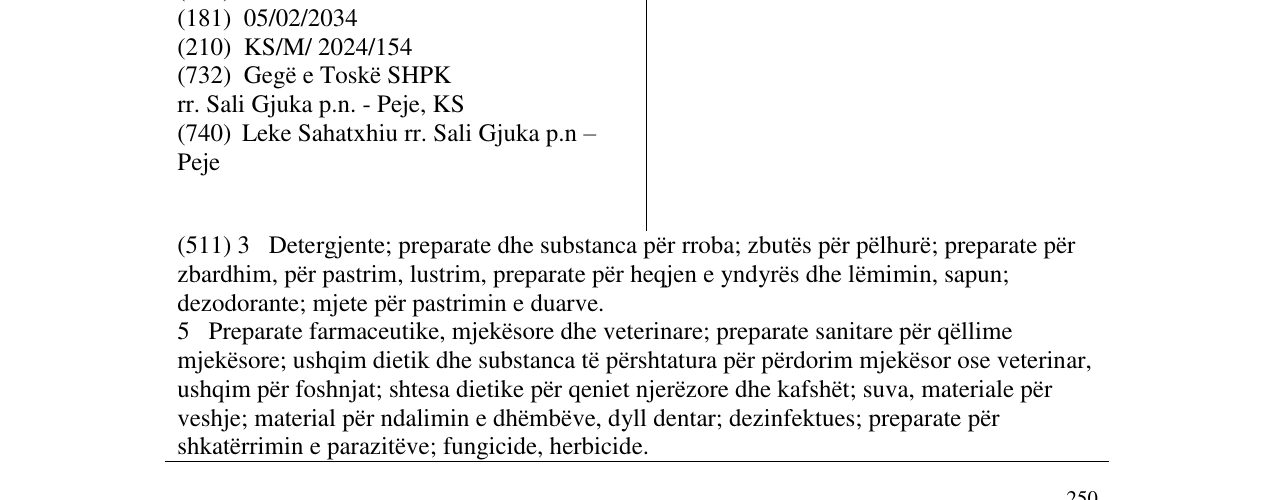 Zëri i markës FIX në buletin