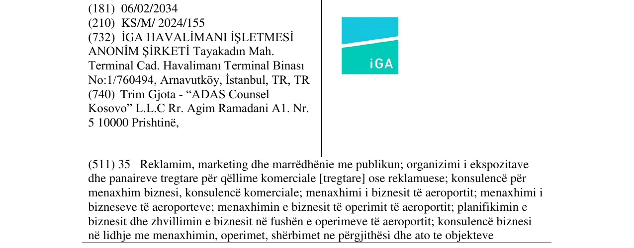Zëri i markës iGA në buletin