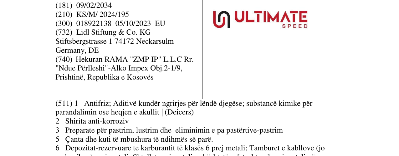 Zëri i markës ULTIMATE në buletin