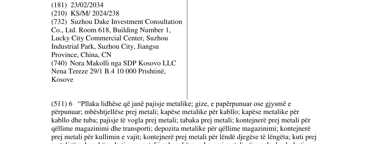 Zëri i markës LAKIAUTO në buletin