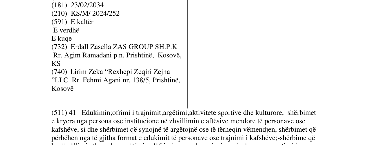Zëri i markës RIO KIDS në buletin