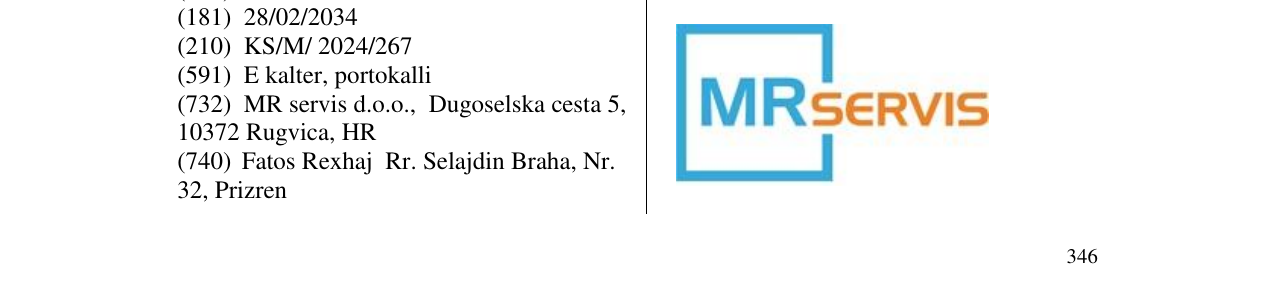 Zëri i markës MRSERVIS në buletin