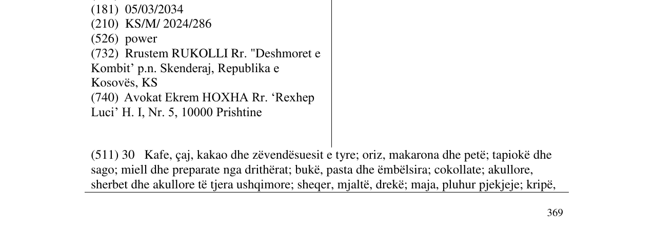 Zëri i markës Albos power në buletin