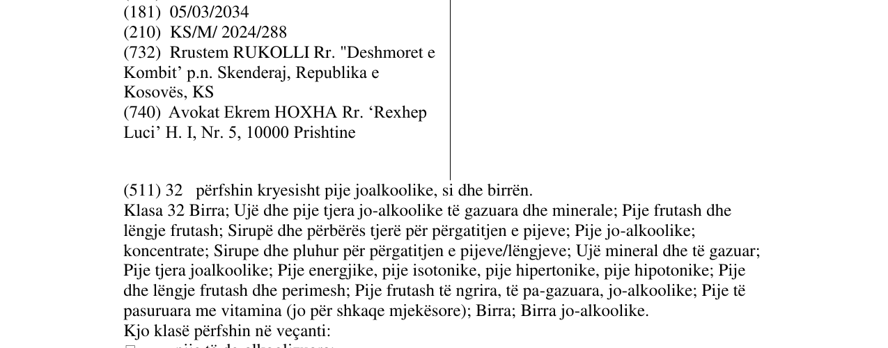 Zëri i markës ENKEL në buletin