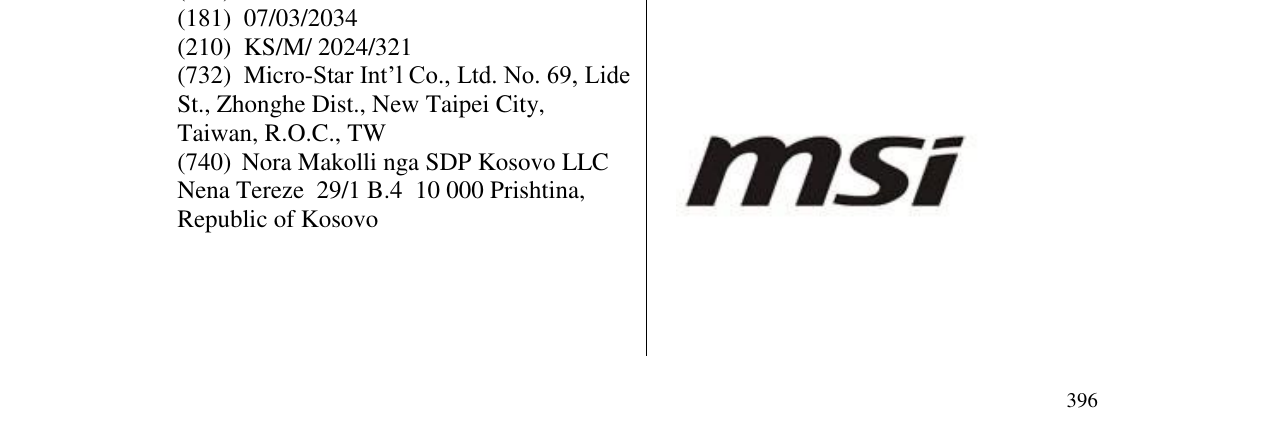 Zëri i markës msi në buletin