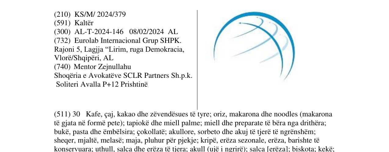 Zëri i markës GLOBI në buletin