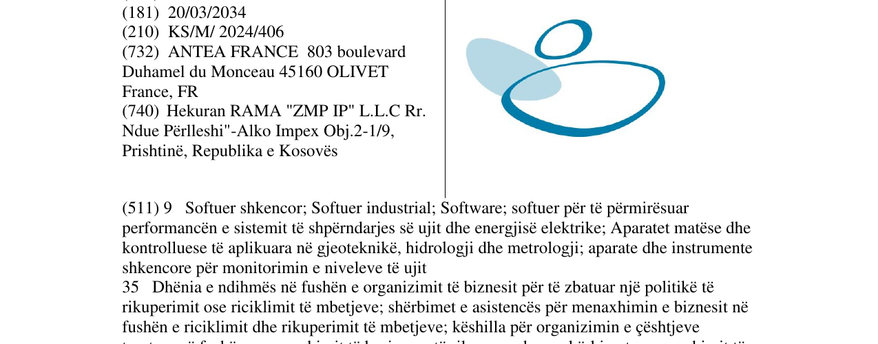 Zëri i markës ANTEA në buletin