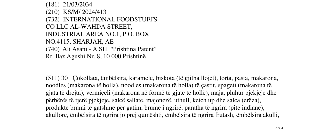 Zëri i markës MILKMAN në buletin