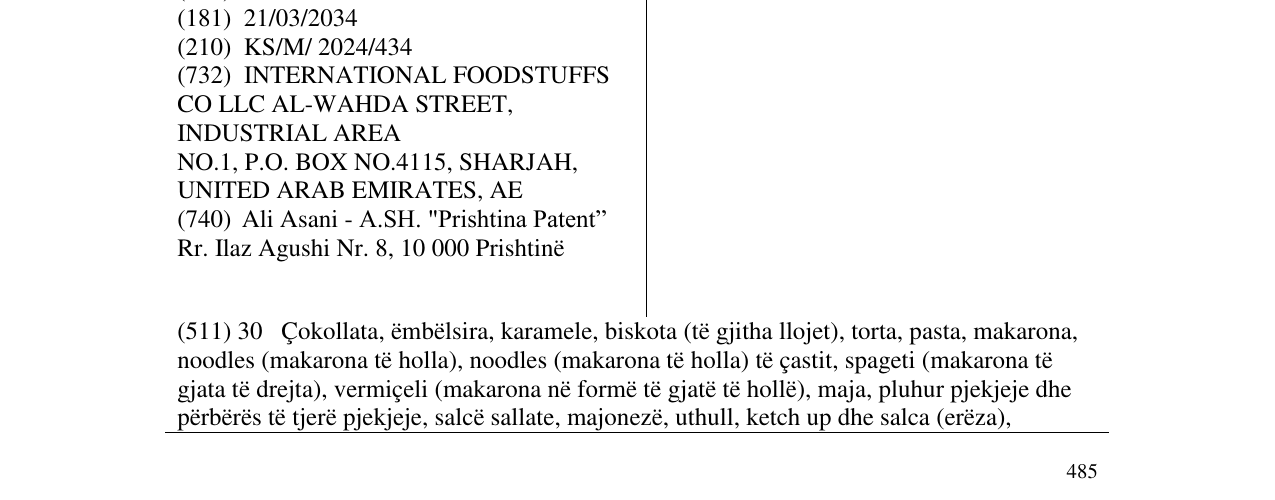 Zëri i markës HAPPY BREAK në buletin