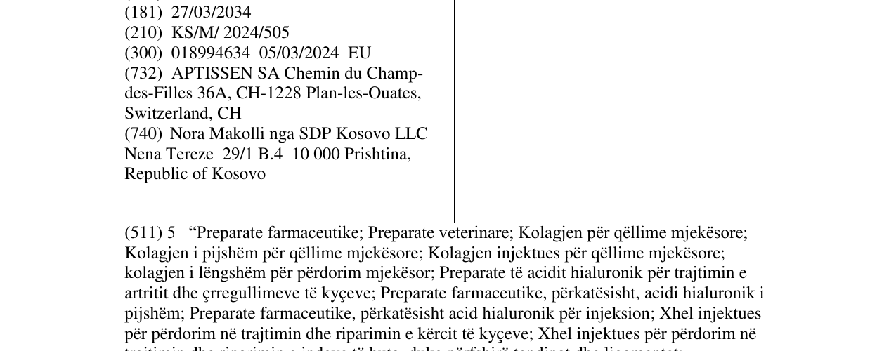 Zëri i markës Healavis në buletin