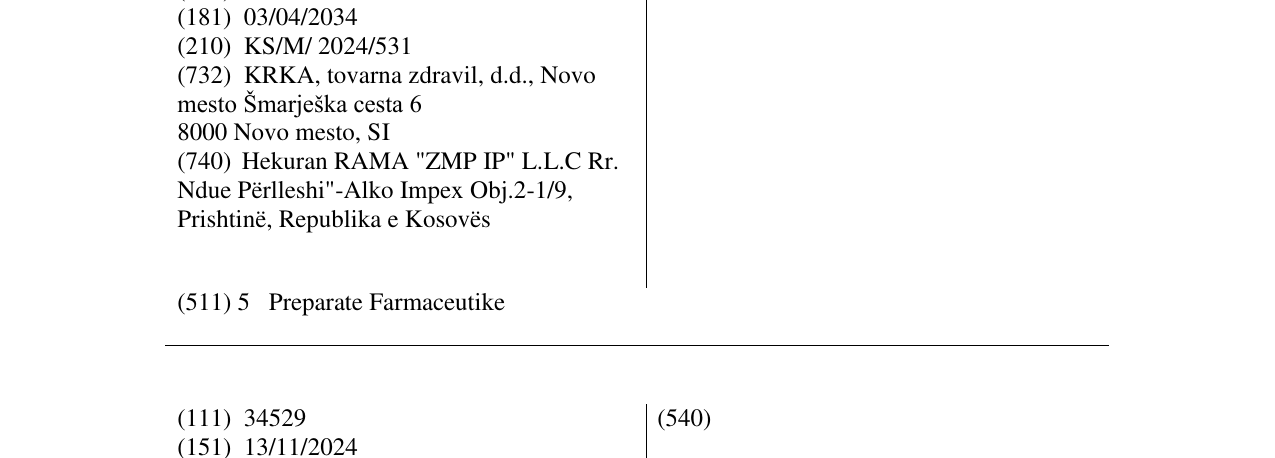 Zëri i markës DAXANLO në buletin