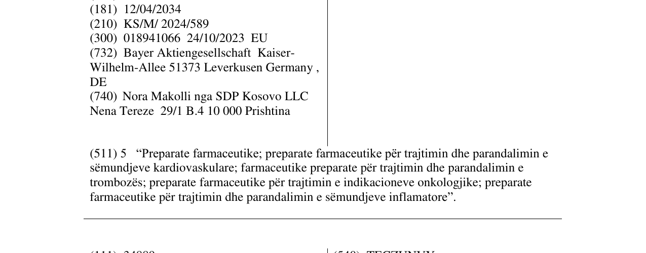 Zëri i markës SUNREVLY në buletin